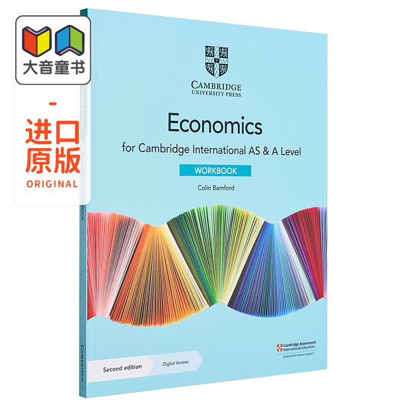 新剑桥国际NEW Cambridge International AS & A Level Economics Workbook with Digital Access (2 years)