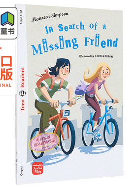 IN SEARCH OF A MISSING FRIEND寻找失踪的朋友 配音频练习和练习答案PreA1级别剑桥YLE考试适用 含音频 英文原版 大音