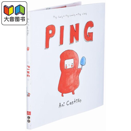 Ani Castillo: ping 收件 英文原版 进口图书 儿童绘本 故事图画书 精装童书 儿童情绪和感受读物 4-8岁 大音