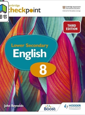 英文原版剑桥检查点初中英语学生书第三版8 Cambridge Checkpoint Lower Secondary English Student s Book 8  大音