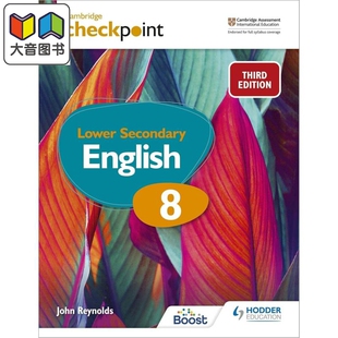英文原版剑桥检查点初中英语学生书第三版8 Cambridge Checkpoint Lower Secondary English Student s Book 8  大音