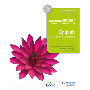 Cambridge IGCSE English as a Second Language 剑桥IGCSE英语作为第二语言教材 英文原版进口图书 大音