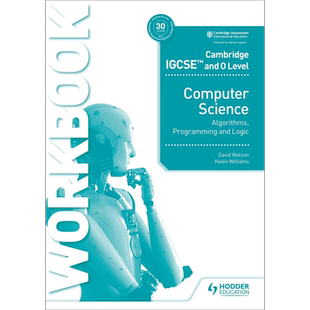 预售 Cambridge IGCSE OLevel Computer Science Algorithms Programming Logic Workbook 剑桥计算机科学算法编程逻辑 大音