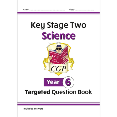 英国原版CGP教辅 KS1 KS2 1-6年级科学针对性问题练习手册 Science Targeted Question Book Study & Activity Book