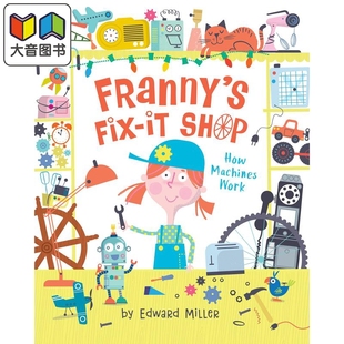 维修店 Miller Fix 爱护地球 大音 Edward 故事图画书 Shop Frannys 进口图书 英文原版 弗兰妮 环保意识 儿童绘本