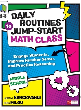 中学数学课的日常程序 吸引学生 提高数字意识 练习推理 第1版 Daily Routines to Jump-Start Math Class Middle 大音
