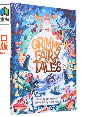 Marta Altes Grimms' Fairy Tales 格林童话 精装 英文原版儿童绘本 童话故事主题 3到6岁 大音