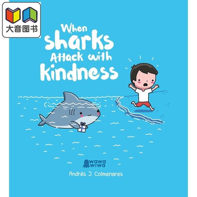 当鲨鱼充满善意来找你英文原版