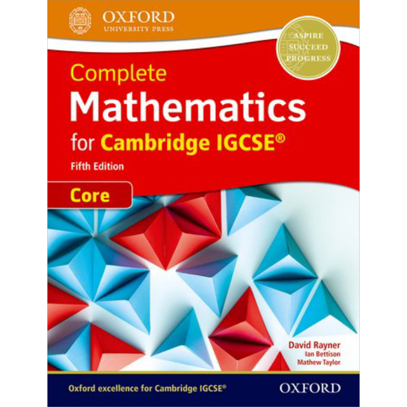 Oxford Hodder CIE考试局 IGCSE 系列练习册教材考试指南 Mathematics Student Book Workbook 部分含答案 牛津出版