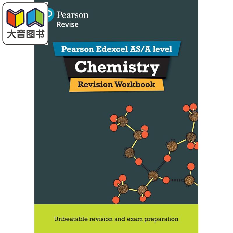 Pearson Revise 培生爱德思AS & Alevel化学复习练习册 Edexcel Chemistry Revision Workbook 2025 2026 exams 大音