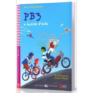 需要帮助 配音频+答案 A1级别ELI Young Readers French A1: PB3 a besoin d'aide 含音频 法文原版 法语学习读物 大音