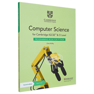 NEW Cambridge IGCSE and O Level Computer Science Programming Book for Python with Digital Access 剑桥科学编程书英文