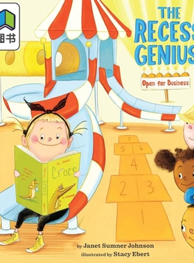 课间小天才1 Recess Genius 1 英文原版 儿童绘本故事 亲子读物 图画故事书 进口童书 4-7岁 Open for Business 大音