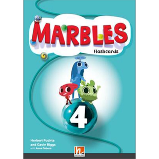 黑布林少儿英语课程 4级别 闪卡 Marbles 4 - Flashcards 英文原版 进口图书 教辅参考书 ELT英语教材教学工具书 大音