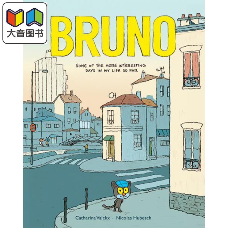 Nicolas Hubesch Bruno 一些更有趣的日子 儿童绘本 故事图画书 英文原版 进口图书 大音
