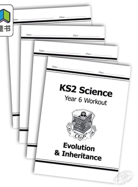 CGP KS2 Science 科学 Year 6 Workout 套装 英国进口原版书
