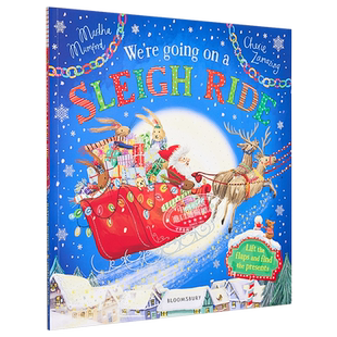 We're Going on a Sleigh Ride 小兔兔一族:坐雪撬 英文原版 儿童故事绘本 Martha Mumford 4-6岁 大音