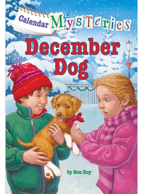 月份的秘密 12月的狗 Calendar Mysteries 12 December Dog AtoZ姐妹篇儿童故事章节书 7~12岁 英文原版小初文学 大音