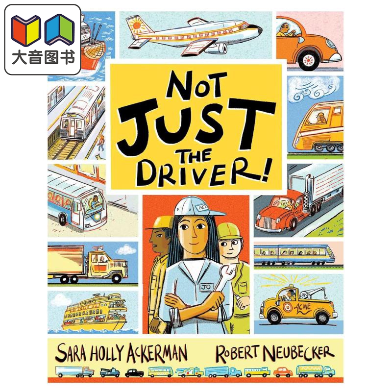 不只是司机英文原版科普绘本