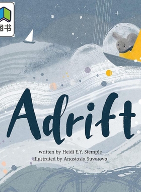 预售 Anastasia Suvorova Adrift 随波逐流 英文原版 进口图书 儿童绘本 动物故事图画书 精装精美绘本 大音