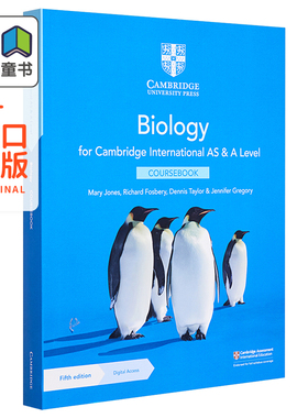 Cambridge International AS ALevel Biology Coursebook 正版剑桥国际AS ALevel生物教材带线上资源 英文原版