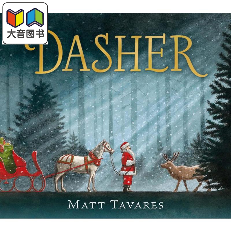 驯鹿的故事Dasher儿童绘本
