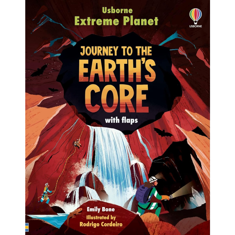 极地星球 地心游记 Extreme Planet Journey to the Earths英文原版 儿童科普 翻翻纸板书 科学知识绘本 进口读物 大音