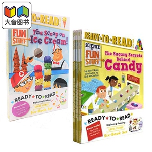 Ready To Read Level 3 齐齐学会读3级科学历史12册套装 英文原版 进口图书 儿童绘本 分级阅读 故事图画书6-8岁