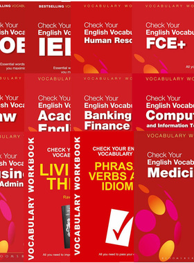 Check Your Vocabulary for Academic English 检查你的学术英语词汇 Bloomsbury 英文原版 英语词汇学习 大音