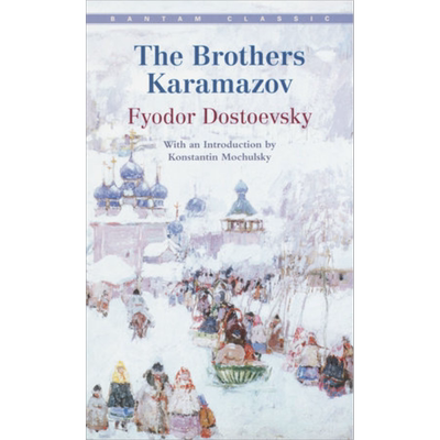 预售 卡拉马佐夫兄弟 Bantam Classics Brothers Karamazov 英文原版 Fyodor Dostoevsky 大音