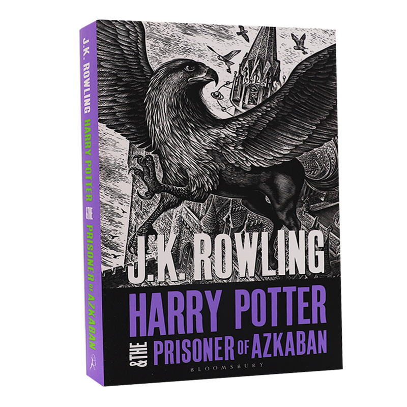 哈利波特与阿兹卡班的囚徒 Harry Potter and the Prisoner of Azkaban 英文英语经典小说JK罗琳