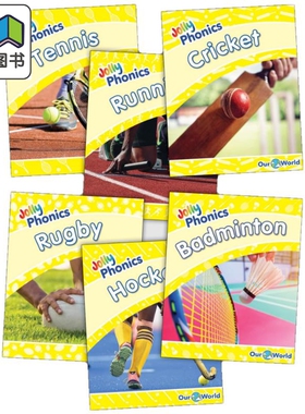 Jolly Phonics Readers Level 2 Our World 快乐自然拼读读物2级 我们的世界 手写体英式英语版 英文原版幼儿教辅 大音