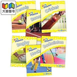 快乐自然拼读读物2级 Phonics Level 英文原版 大音 Jolly 英语版 Our Readers 世界 我们 World 幼儿教辅 手写体英式