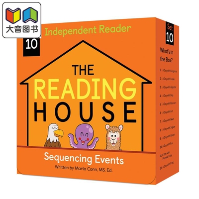 The Reading House Set 10 Sequencing Events 阅读小房子10级 英文原版 儿童绘本 分级阅读 4-8岁 大音
