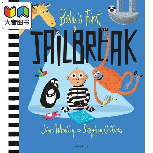 异想天开的宝宝2 Babys First Jailbreak 英文原版 儿童绘本 搞笑故事图画书 进口图书 Bloomsbury故事绘本 大音