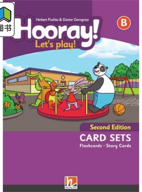 黑布林儿童英语课程B级别 卡片套装Hooray! Lets Play! Level B Cards Set 英文原版 进口图书 教学教辅参考工具 大音