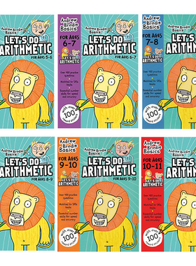 英国原版趣味少儿小学教辅 一起算术 5-11岁 Let's do Arithmetic for ages 儿童算术练习册 Bloomsbury 英文原版