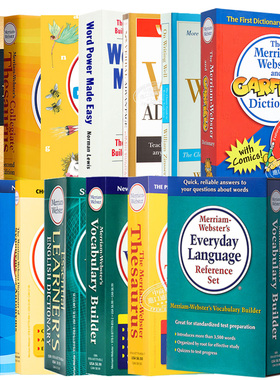 麦林韦氏英语字典词典辞典系列 Merriam Websters Vocabulary Dictionary 常用进口英文原版工具书 英英词典字典 韦小绿