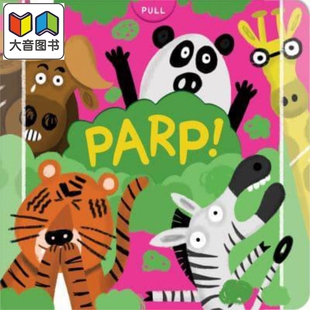 Parp 帕普 英文原版儿童绘本 认知识物 启蒙 0到3岁 Mike Henson 大音