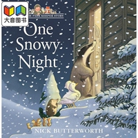 珀西的雪夜故事A Percy the Park Keeper Story One Snowy Night英文原版 儿童绘本故事 经典动物故事书 进口童书 大音