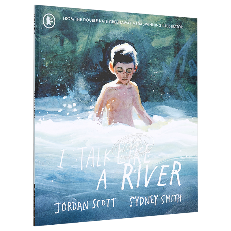 I Talk Like a River 我说话像河流 Sydney Smith 英文原版 进口图书 格林威奖名家儿童绘本 故事图画书 3-7岁