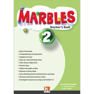 黑布林少儿英语课程 2级别 教师用书 含在线资源Marbles Teacher’s Book 2 + app + e-zonekids 英文原版 教学 大音