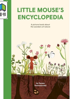 小老鼠的自然百科全书 Little Mouses Encyclopedia 英文原版 儿童科普绘本 知识图画故事 精装精品绘本 进口童书 大音
