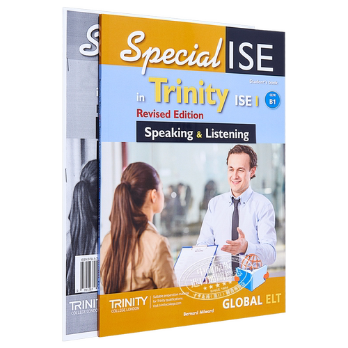 Global ELT Specialise in Trinity ISE I CEFR B1 Self-study 专攻英语综合能力考试口语和听力自学套装