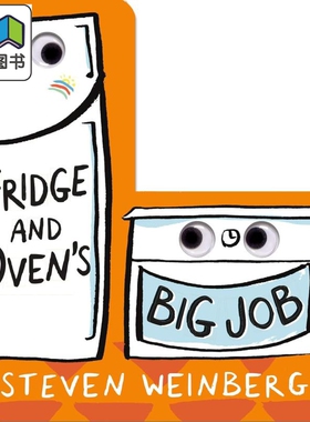 冰箱和烤箱的大任务 The Big Jobs Books Fridge and Ovens Big Job 英文原版 亲子早教认知 纸板书 进口童书  大音