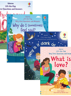 Usborne First Questions & Answers 尤斯伯恩你问我答系列 Why do we need worms 为什么需要虫子 英文原版 科普纸板书翻翻书