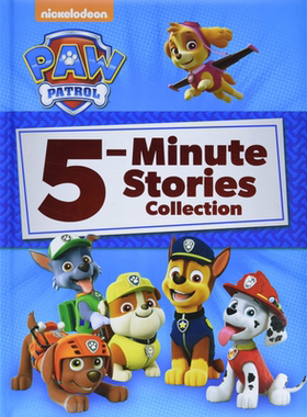 Paw Patrol 汪汪队英文原版进口儿童图书合集 Nickelodeon热播卡通动画 故事书 磁贴书 小金书故事集 自然拼读Phonics 大音