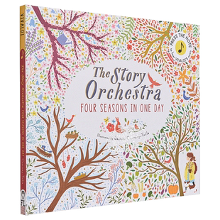 The Story Orchestra 故事管弦乐队 Four Seasons in One Day 一日四季 儿童有声读物 聆听维瓦尔第音乐英文原版绘本童话故事