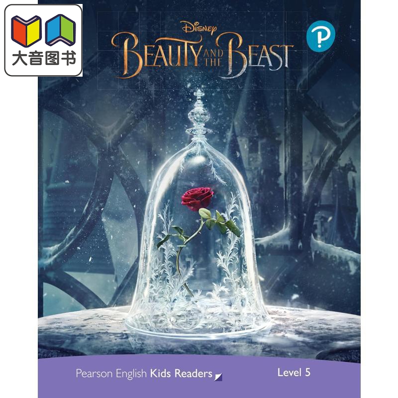 英文原版 级别5 迪士尼儿童读物 美女与野兽 含音频 Level 5 Disney Kids Readers Beauty and the Beast Pack 大音