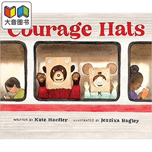 Jessixa Courage Bagley 帽子 Hats 英文原版 勇气 动物及动物故事主题 大音 3到6岁 儿童精品绘本